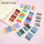 200 Sheets Transparent Notepad Sticky Notes Index Tabs Bookmarks for Books Kawaii Aesthetic Stationery Office School - Slobuy