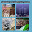 200g Aquarium Quartz Ball Fish Tank Filter Media Hollow Particles Biological Ball Bio Filter for Aquarium Accessories - Slobuy