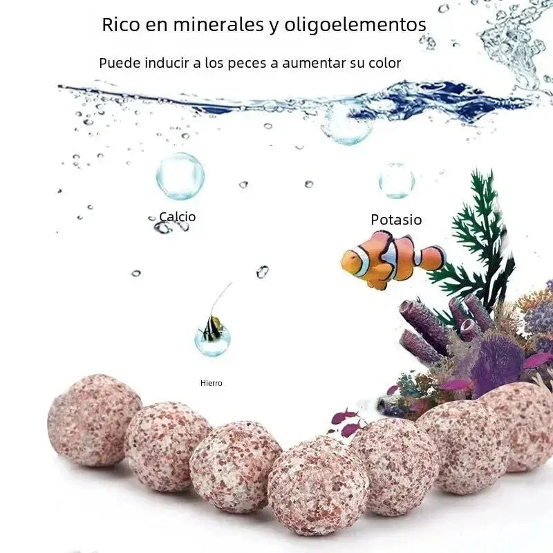 200g Aquarium Quartz Ball Fish Tank Filter Media Hollow Particles Biological Ball Bio Filter for Aquarium Accessories - Slobuy