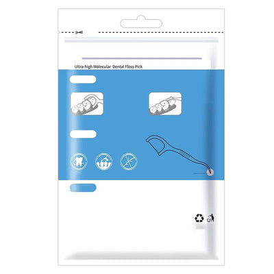 200pcs Dental Floss and Plastic Toothpicks for One-time Cleaning of Dental Gaps-Oral Care - Slobuy