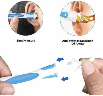 2022 Hot New Arrival Spiral Ear Cleaner Silicon Spoon Set Soft for Personal Wax Remover Cleaning Beauty Health Care Scoop Tools - Slobuy