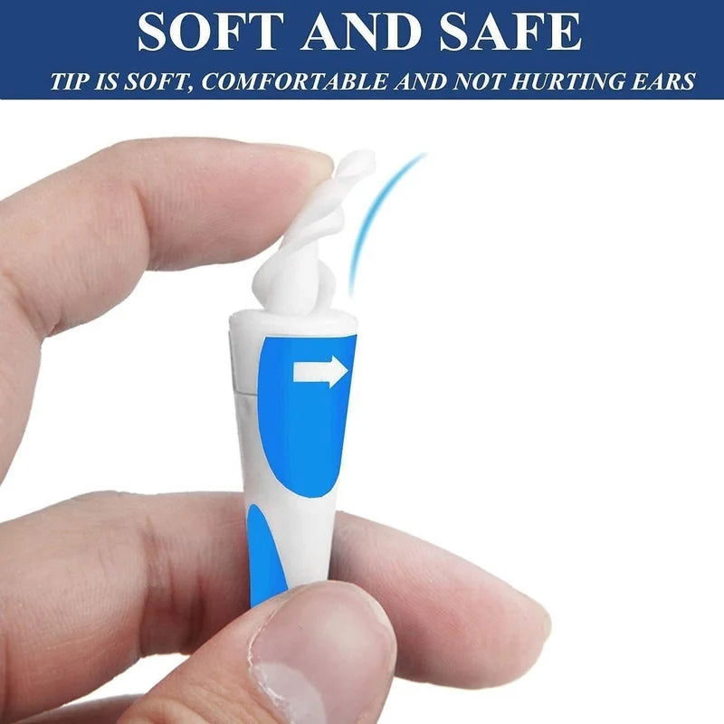 2022 Hot New Arrival Spiral Ear Cleaner Silicon Spoon Set Soft for Personal Wax Remover Cleaning Beauty Health Care Scoop Tools - Slobuy