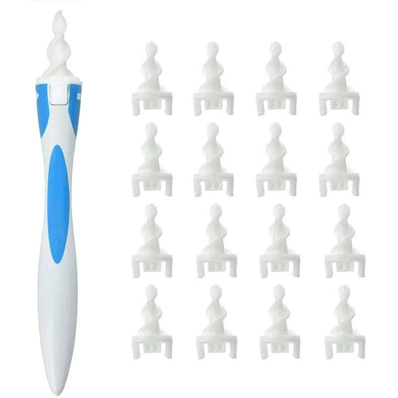 2022 Hot New Arrival Spiral Ear Cleaner Silicon Spoon Set Soft for Personal Wax Remover Cleaning Beauty Health Care Scoop Tools - Slobuy