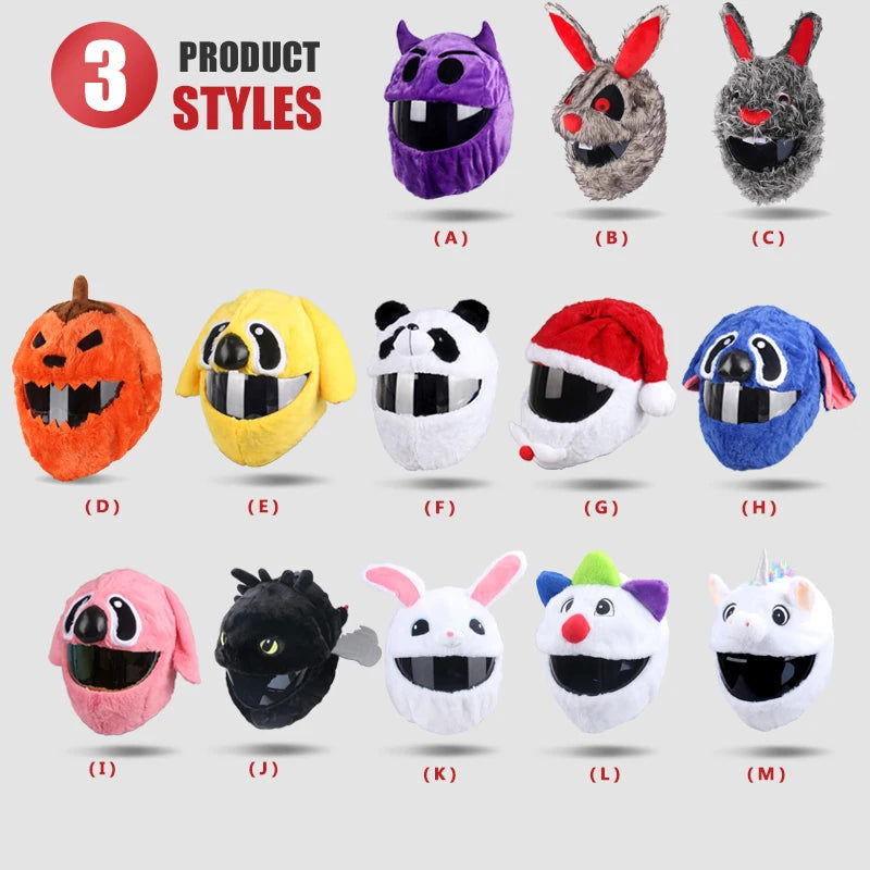 2022 New Motorcycle Helmet Hat Full Helmets Christmas Cap Gift Cover Motorbike Funny Heeds Crazy Case crash Outdoor Personalized - Slobuy