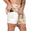 2022 Sport Shorts Men Sportswear Double-deck Running Shorts 2 In 1 Beach Bottoms Summer Gym Fitness Training Jogging Short Pants - Slobuy