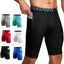 2023 Compression Shorts Men Summer Sportswear Training Tights Gym Fitness Leggings Short Pants Sport Bottoms Running Shorts Men - Slobuy