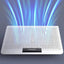 2023 Cooling Fan Laptop Cooling Pad 11 13 17 Inch Laptop Aluminum Alloy Notebook Radiator Stand Gaming Cooler Stand for Gaming - Slobuy