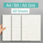 2023 Diary A5 B5 A4 Transparent Loose Leaf Binder Notebook Inner Core Cover Note Book Journal Planner Office Stationery Supplies - Slobuy
