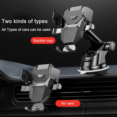 2023 NEW Universal Sucker Car Phone Holder 360° Windshield Car Dashboard Mobile Cell Support Bracket for 4.0-7 Inch Smartphones - Slobuy
