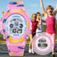 2023 New Boys Sports Military Kids Digital Watches Student Childrens Watch Fashion Luminous LED Alarm Camouflage Girls Clock - Slobuy