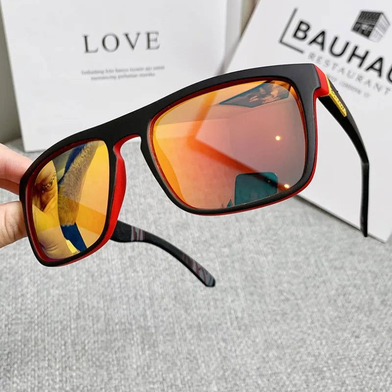 2023 New Fashion Polarized Sunglasses Color Changing Men Outdoor Sports Cycling Eyewear Road Mountain Bike Cycling Glasses - Slobuy