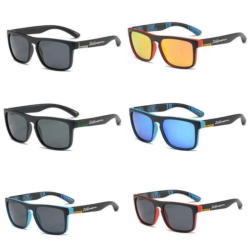 2023 New Fashion Polarized Sunglasses Color Changing Men Outdoor Sports Cycling Eyewear Road Mountain Bike Cycling Glasses - Slobuy