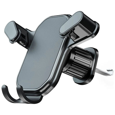 2023 New Gravity Car Phone Holder Air Vent Hook Phone Mount 360-Degree Rotation Smart Phone Holder for Car One-Hand Placement - Slobuy