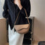 2023 New Pu Leather Women'S Crossbody Bags With Stylish Red Wide Shoulder Strap Fashionable Shoulder Solid Color Underarm Bags - Slobuy