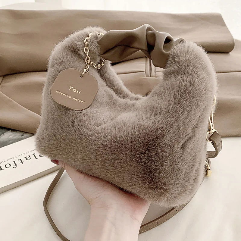 2023 New Pu Leather Women'S Crossbody Bags With Stylish Red Wide Shoulder Strap Fashionable Shoulder Solid Color Underarm Bags - Slobuy