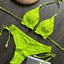 2023 New Sexy Triangle Bathing Suit for Women Brazilian Bikinis Halter Swimwear Push Up Swimsuit Metal Chain Beach Bikini Set - Slobuy