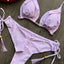 2023 New Sexy Triangle Bathing Suit for Women Brazilian Bikinis Halter Swimwear Push Up Swimsuit Metal Chain Beach Bikini Set - Slobuy