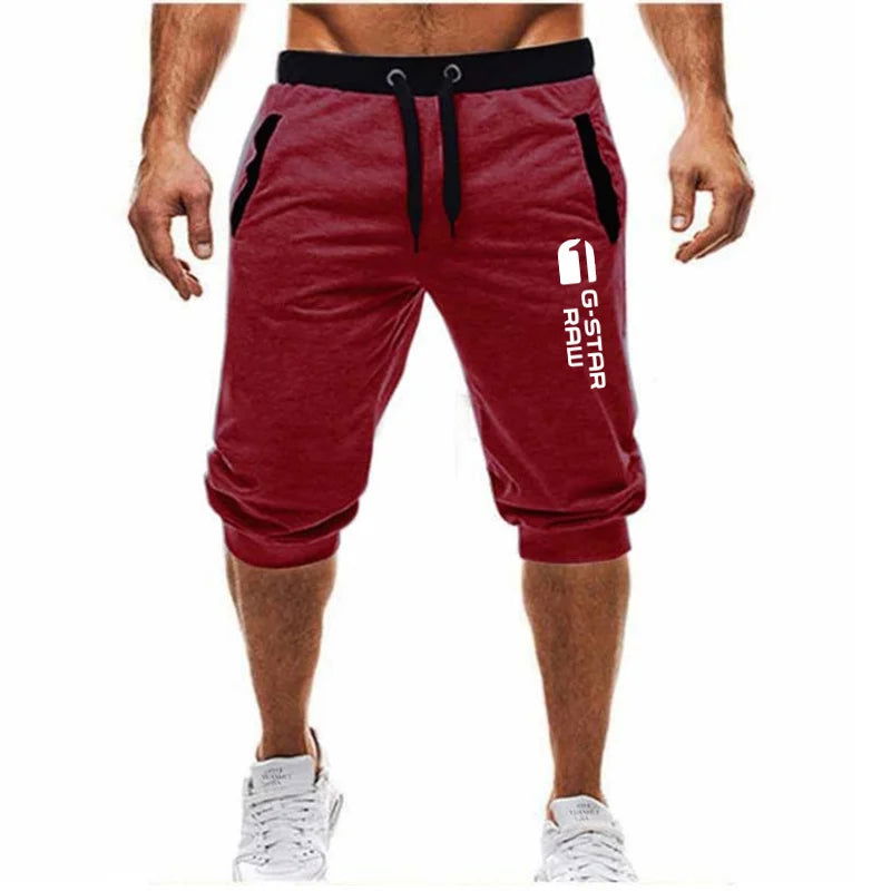 2023 New Summer Sweatshorts Men Sportswear Breathable Cotton Workout Baggy Breeches Short Men Casual Shorts Plus Size 3XL - Slobuy