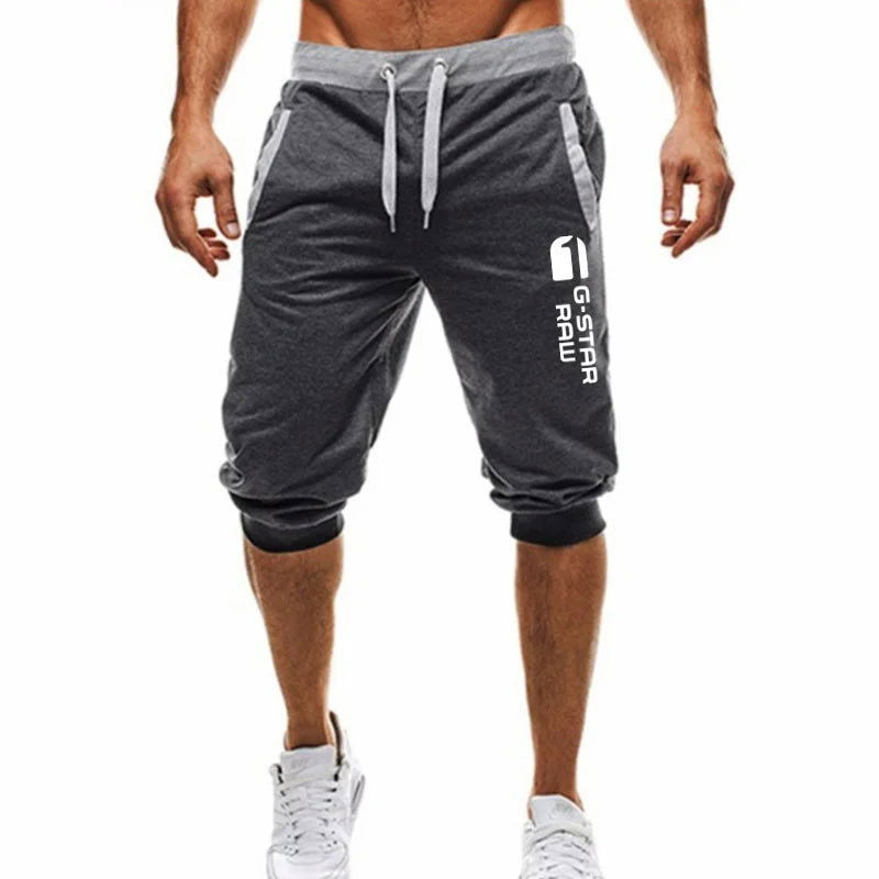 2023 New Summer Sweatshorts Men Sportswear Breathable Cotton Workout Baggy Breeches Short Men Casual Shorts Plus Size 3XL - Slobuy