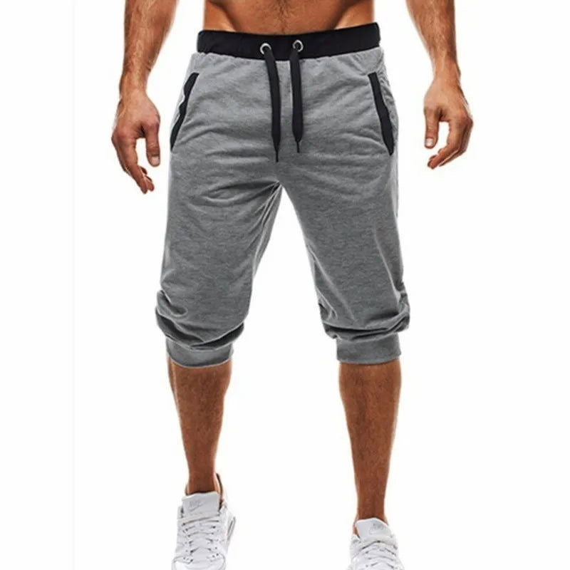 2023 New Summer Sweatshorts Men Sportswear Breathable Cotton Workout Baggy Breeches Short Men Casual Shorts Plus Size 3XL - Slobuy