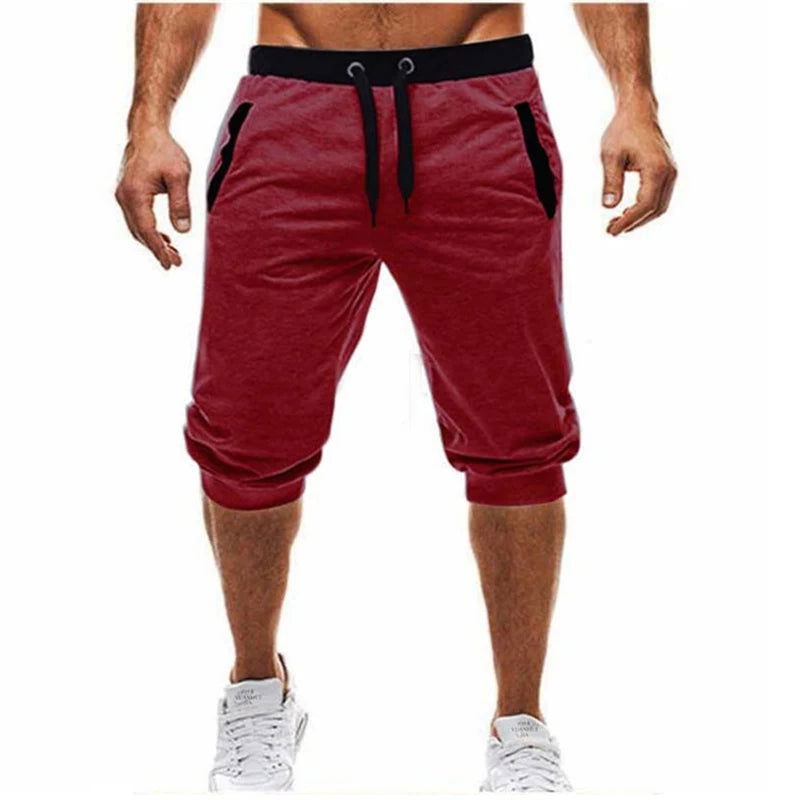 2023 New Summer Sweatshorts Men Sportswear Breathable Cotton Workout Baggy Breeches Short Men Casual Shorts Plus Size 3XL - Slobuy