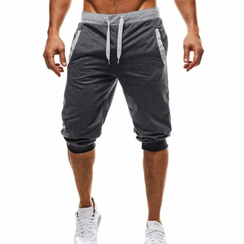 2023 New Summer Sweatshorts Men Sportswear Breathable Cotton Workout Baggy Breeches Short Men Casual Shorts Plus Size 3XL - Slobuy