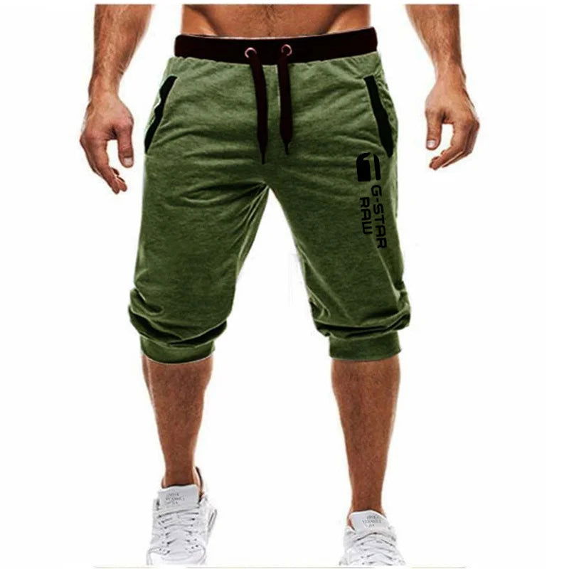 2023 New Summer Sweatshorts Men Sportswear Breathable Cotton Workout Baggy Breeches Short Men Casual Shorts Plus Size 3XL - Slobuy