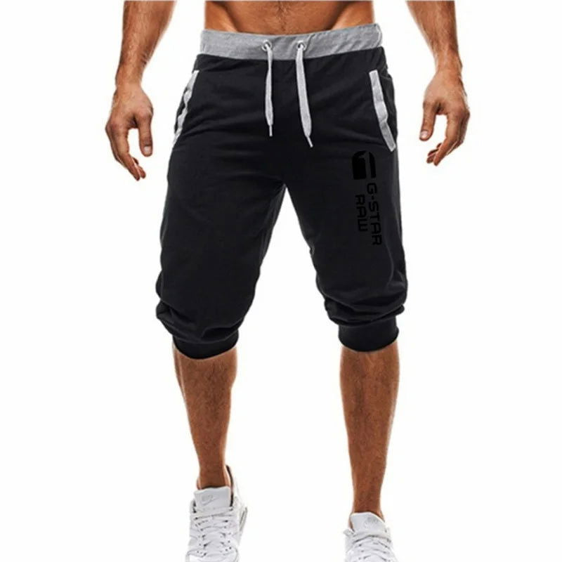 2023 New Summer Sweatshorts Men Sportswear Breathable Cotton Workout Baggy Breeches Short Men Casual Shorts Plus Size 3XL - Slobuy