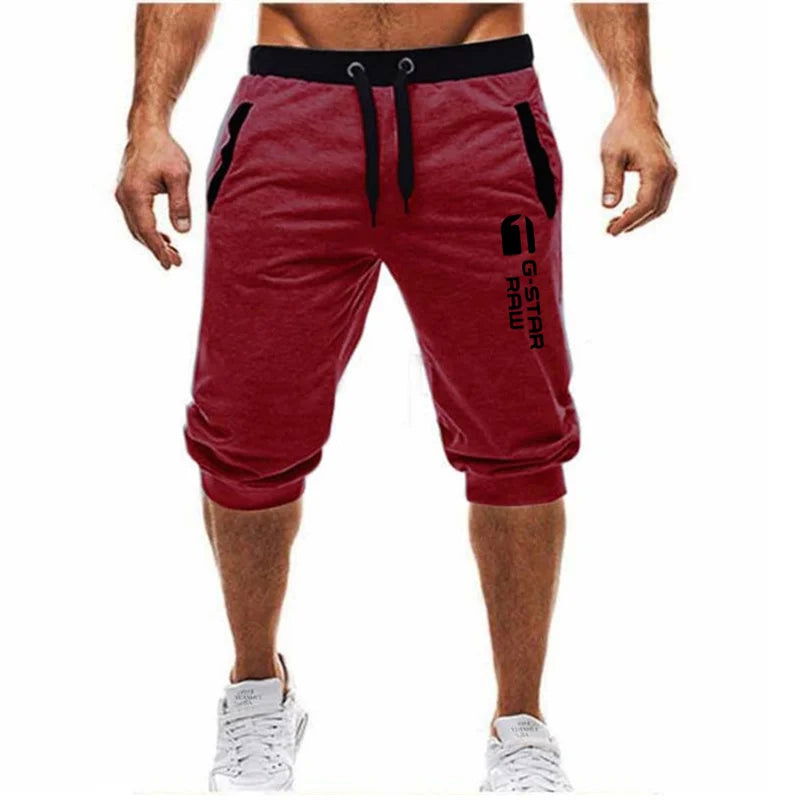 2023 New Summer Sweatshorts Men Sportswear Breathable Cotton Workout Baggy Breeches Short Men Casual Shorts Plus Size 3XL - Slobuy