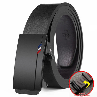 2023 New product Belt men's high quality toothless automatic buckle Casual men belt men's business fashion Belt - Slobuy