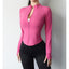 2023 New yoga coat short sports jacket women's fitness clothes slimming body sculpting zipper yoga jacket - Slobuy