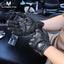 2023 Summer New Vintage Leather Motorcycle Gloves Men Black Wear-resistant Guantes Touchscreen Anti-slip Retro Motobiker Luvas - Slobuy
