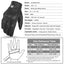 2023 Summer New Vintage Leather Motorcycle Gloves Men Black Wear-resistant Guantes Touchscreen Anti-slip Retro Motobiker Luvas - Slobuy