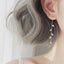 2023 Trendy Long Wire Tassel Thread Chain Climb Star Heart Beads Pendants Drop Earrings Women's Rhinestone  Accessories Jewelry - Slobuy