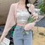 2023 Women's Open Front Bolero Shrug Long Sleeve Solid Color Sun Protection Knit Cropped Cardigan - Slobuy