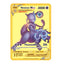2023 new 10000 Arceus Vmax Gx gold pocket monster card Spanish iron metal Pokmo Letters children's gift game collection card - Slobuy