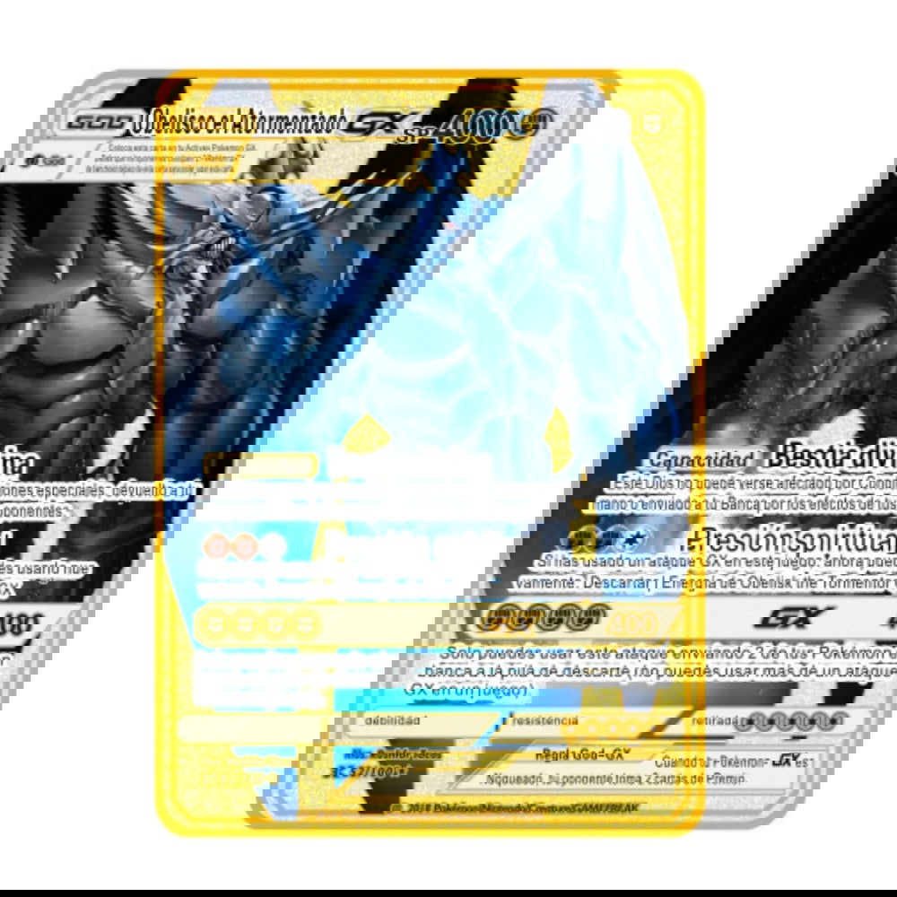 2023 new 10000 Arceus Vmax Gx gold pocket monster card Spanish iron metal Pokmo Letters children's gift game collection card - Slobuy