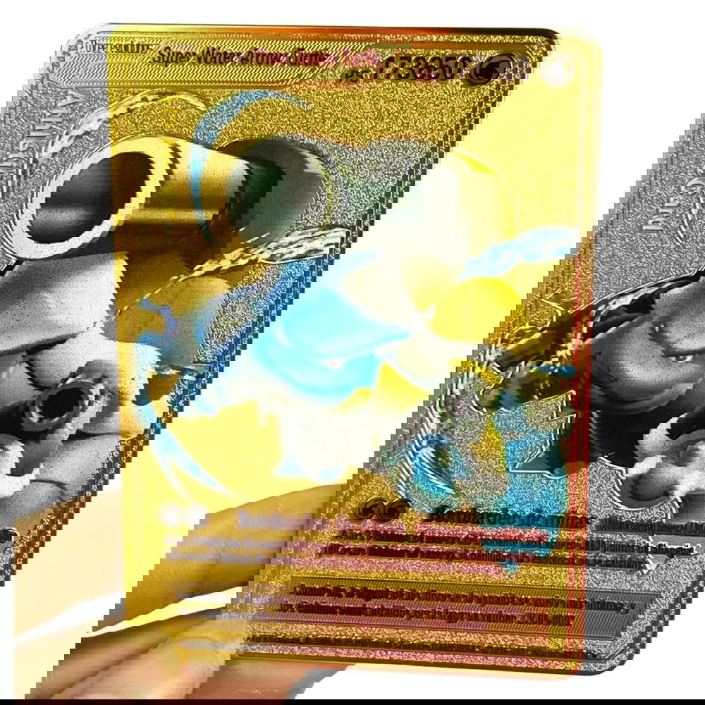 2023 new 10000 Arceus Vmax Gx gold pocket monster card Spanish iron metal Pokmo Letters children's gift game collection card - Slobuy