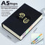 2024-2025 Planner Notebook Monthly Calendar - Jul. 2024 - Jun. 2025 Diary Schedule Soft Leather Paper Office School Stationery - Slobuy