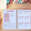 2024 A5 Agenda Planner Notebook Diary Weekly Planner Goal Habit Schedules Journal Notebooks For School Stationery Office - Slobuy