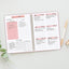 2024 A5 Agenda Planner Notebook Diary Weekly Planner Goal Habit Schedules Journal Notebooks For School Stationery Office - Slobuy
