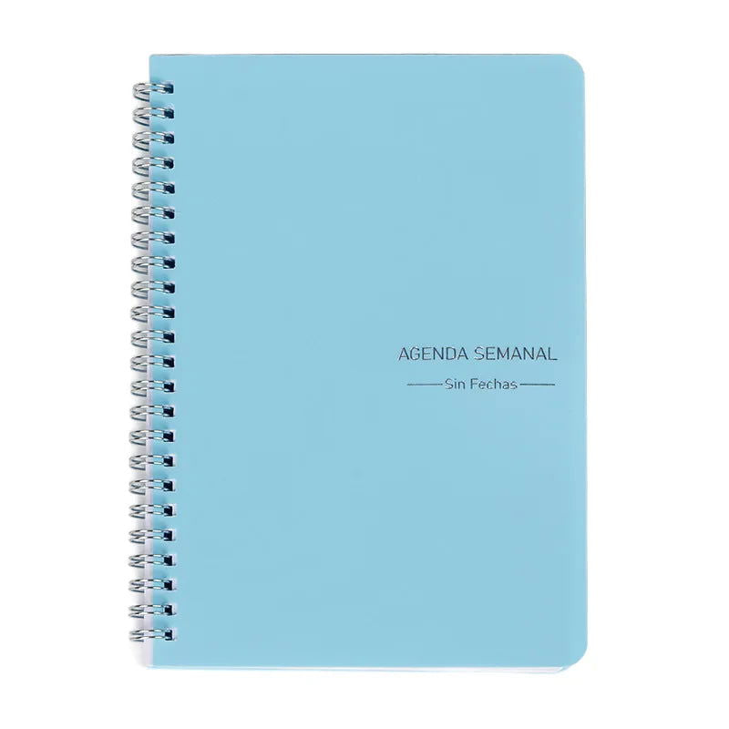 2024 A5 Agenda Planner Notebook Diary Weekly Planner Goal Habit Schedules Journal Notebooks For School Stationery Office - Slobuy