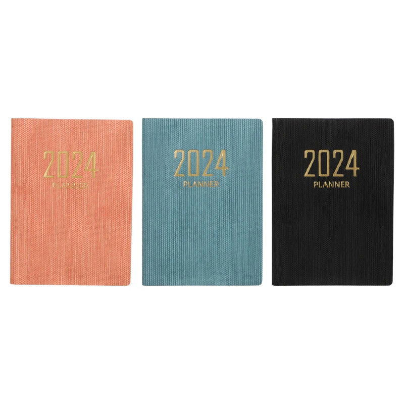 2024 A7 Notebook Weekly Planner Notebooks Diary Caderno To Do List Pocket Note Book Diario Calendar Office Papelaria Notepad - Slobuy