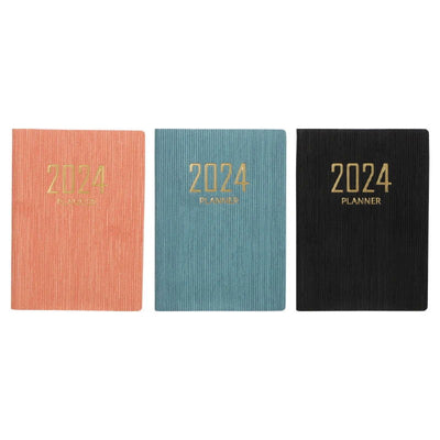 2024 A7 Notebook Weekly Planner Notebooks Diary Caderno To Do List Pocket Note Book Diario Calendar Office Papelaria Notepad - Slobuy