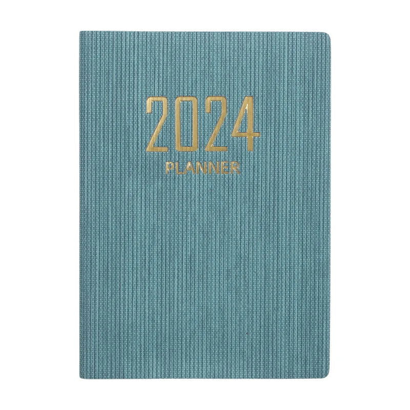 2024 A7 Notebook Weekly Planner Notebooks Diary Caderno To Do List Pocket Note Book Diario Calendar Office Papelaria Notepad - Slobuy
