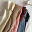 2024 Autumn Winter Thick Sweater Women Knitted Ribbed Pullover Sweater Long Sleeve Turtleneck Slim Jumper Soft Warm Pull Femme - Slobuy