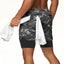 2024 Camo Running Shorts Men 2 In 1 Double-deck Quick Dry GYM Sport Shorts Fitness Jogging Workout Shorts Men Sports Short Pants - Slobuy