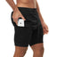 2024 Camo Running Shorts Men 2 In 1 Double-deck Quick Dry GYM Sport Shorts Fitness Jogging Workout Shorts Men Sports Short Pants - Slobuy