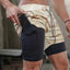 2024 Camo Running Shorts Men 2 In 1 Double-deck Quick Dry GYM Sport Shorts Fitness Jogging Workout Shorts Men Sports Short Pants - Slobuy