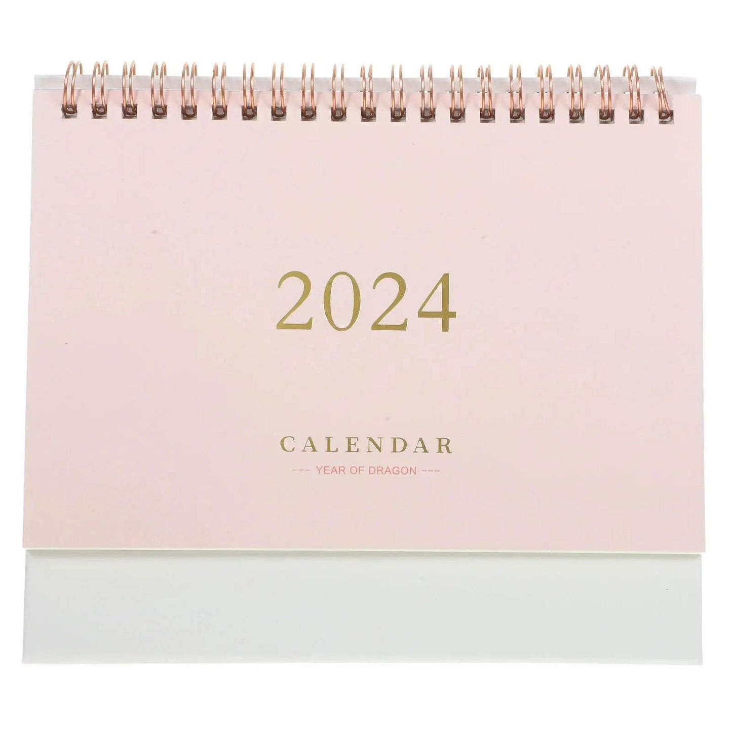 2024 Desk Calendar Decorative Office Standing Paper Home Accessories Delicate Mini Student Decore - Slobuy